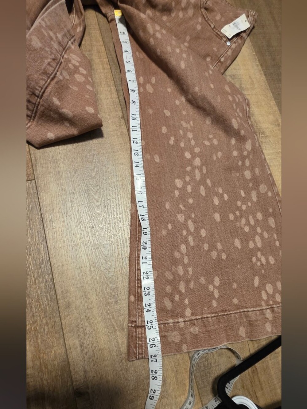 Anthropologie ($178) Pilcro Oh Deer High-Rise Wide-Leg Jeans NWT Size 30 - Picture 9 of 10